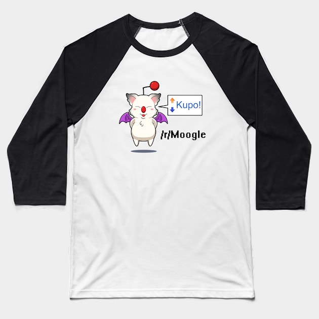 Moogle Reddit Baseball T-Shirt by Installbase